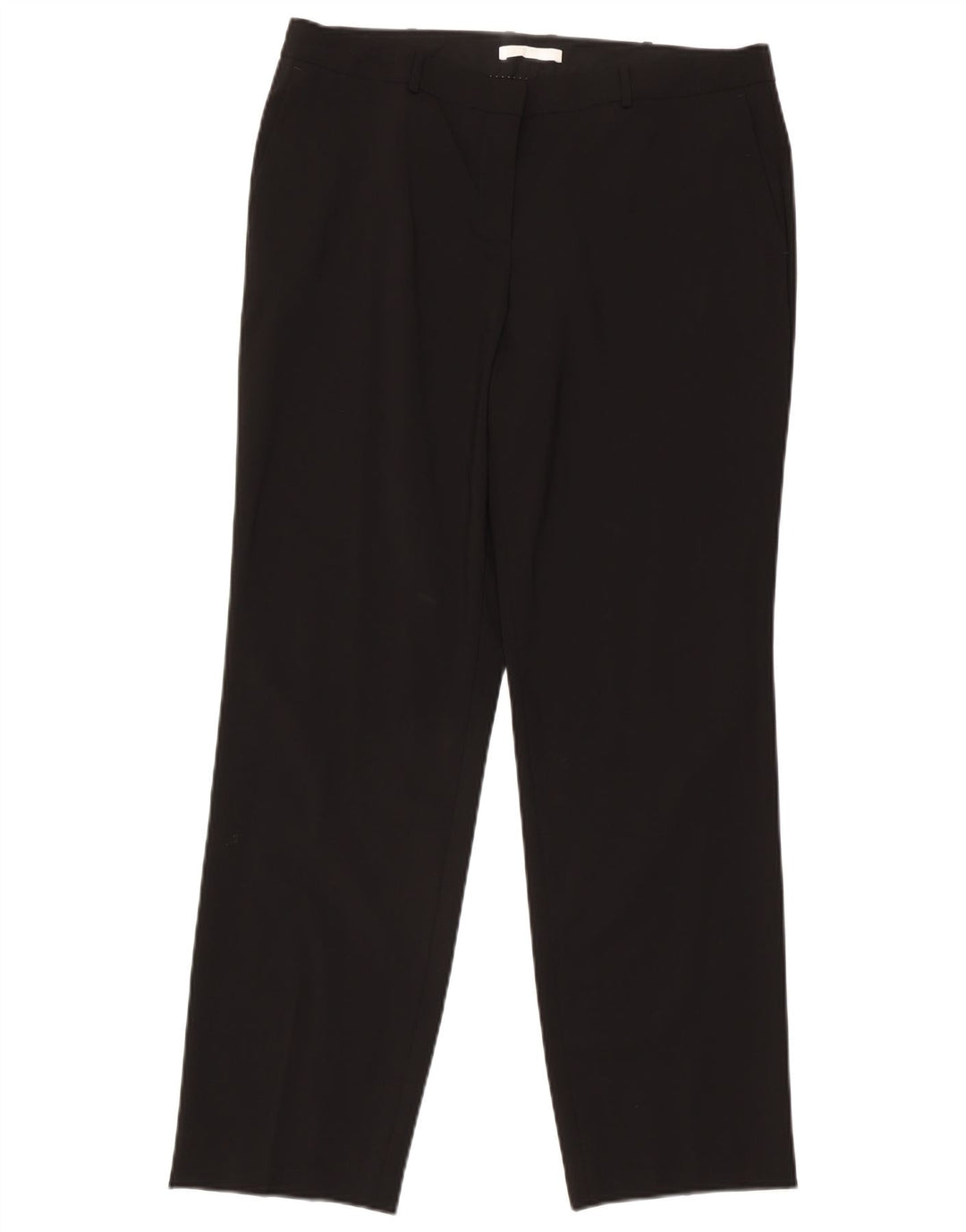 Pantalones de traje rectos Hugo Boss Mujer W34 L30 Negro