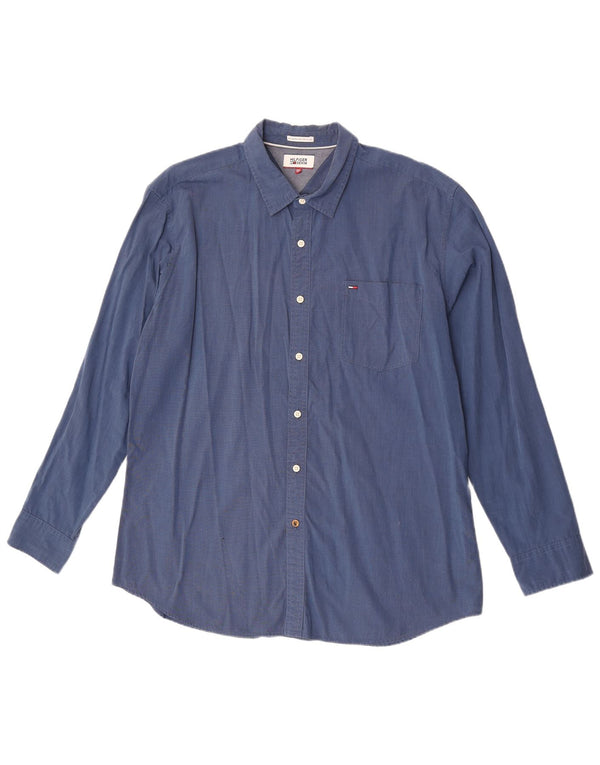 Camisa Tommy Hilfiger Hombre 2XL Azul