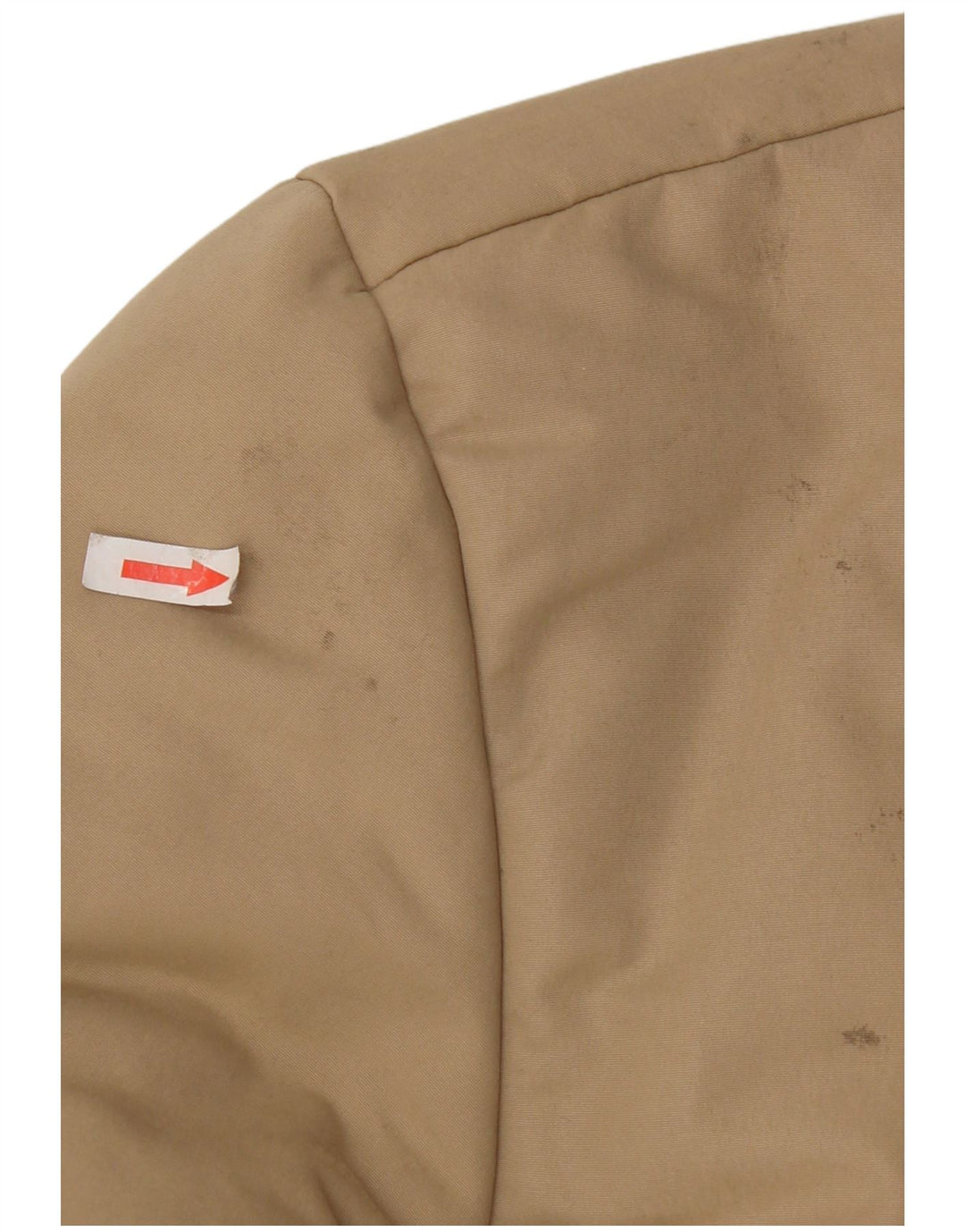 Puma Chaqueta bomber gráfica para mujer UK 46 Grande Beige Colorblock Poliéster