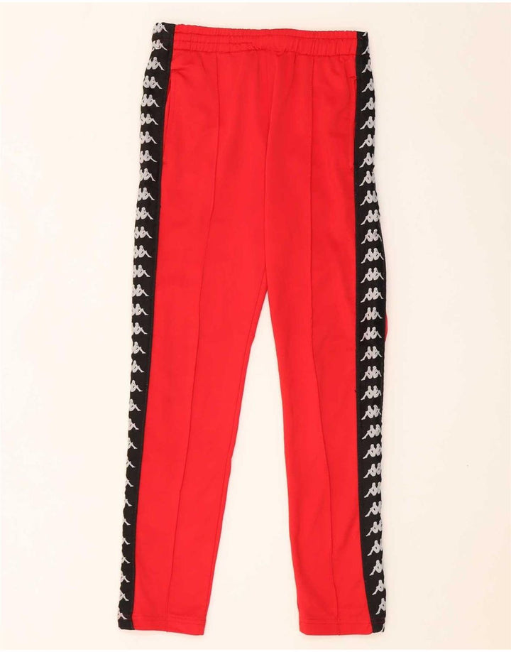 Kappa Chándal completo gráfico para mujer UK 10 Small Red Colourblock Poliéster
