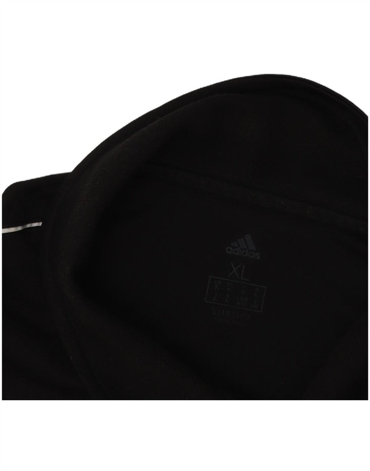 ADIDAS Polo Climalite para hombre XL Negro