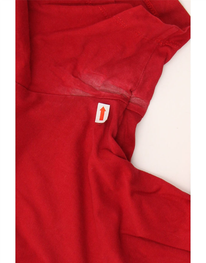 JORDAN Camiseta gráfica para hombre Top Medium Red Cotton