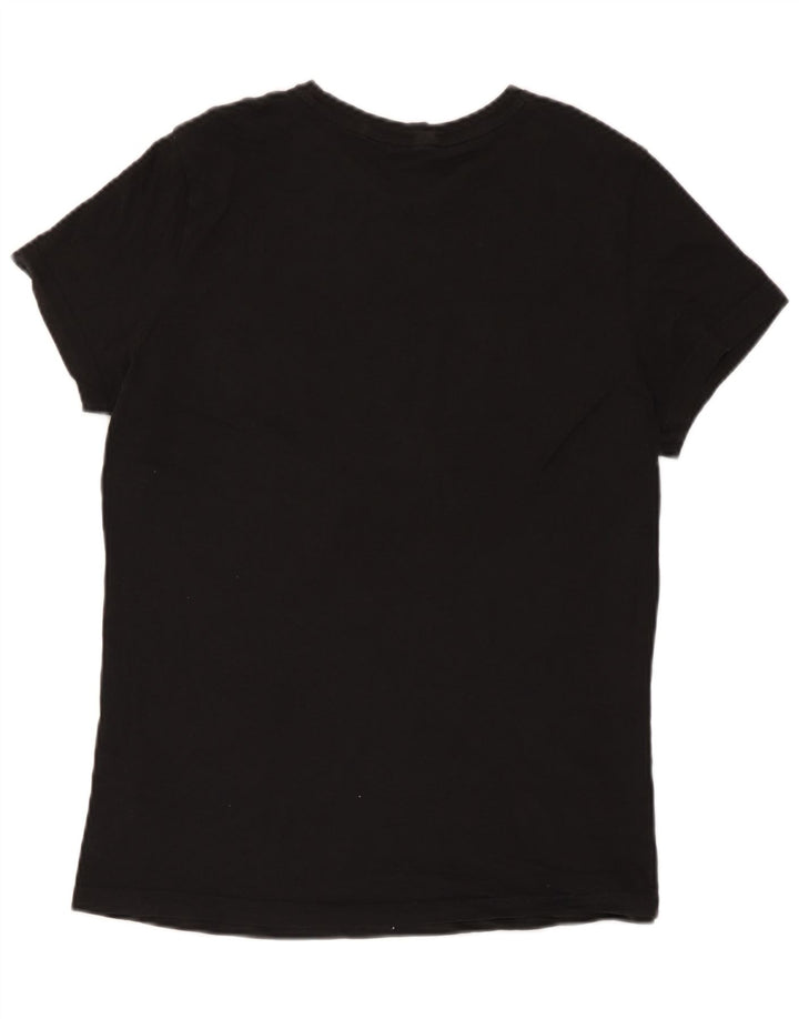 Puma - Camiseta gráfica para mujer, talla 40, talla M, color negro