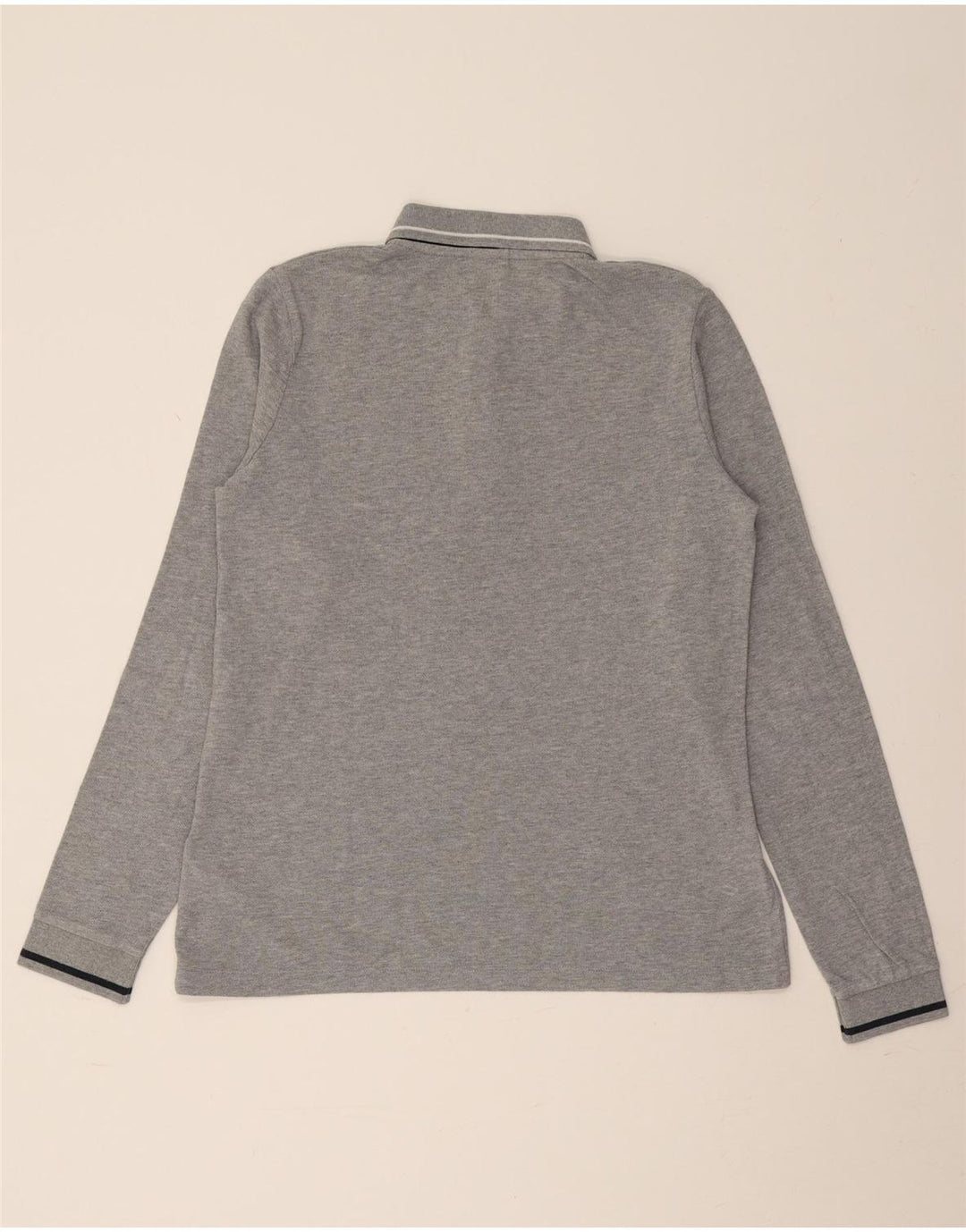 MARINA YACHTING Polo de manga larga para mujer UK 44 Gris medio moteado