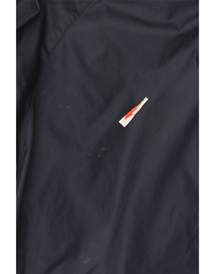 Sergio Tacchini Hombre Gráfico Chándal Top Chaqueta Small Azul Marino Poliamida