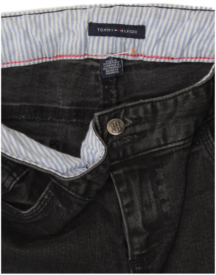 Tommy Hilfiger Jeans Bootcut para Mujer US 10 Grande W32 L30 Algodón Gris