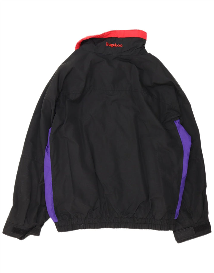 Columbia Chaqueta Bomber Bugaboo para Hombre Reino Unido 40 Grande Nylon Color Block Negro