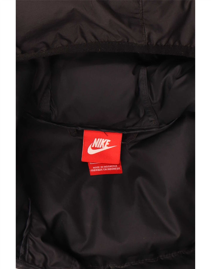 Nike - Chaqueta acolchada con capucha para hombre, talla 38, talla M, color negro