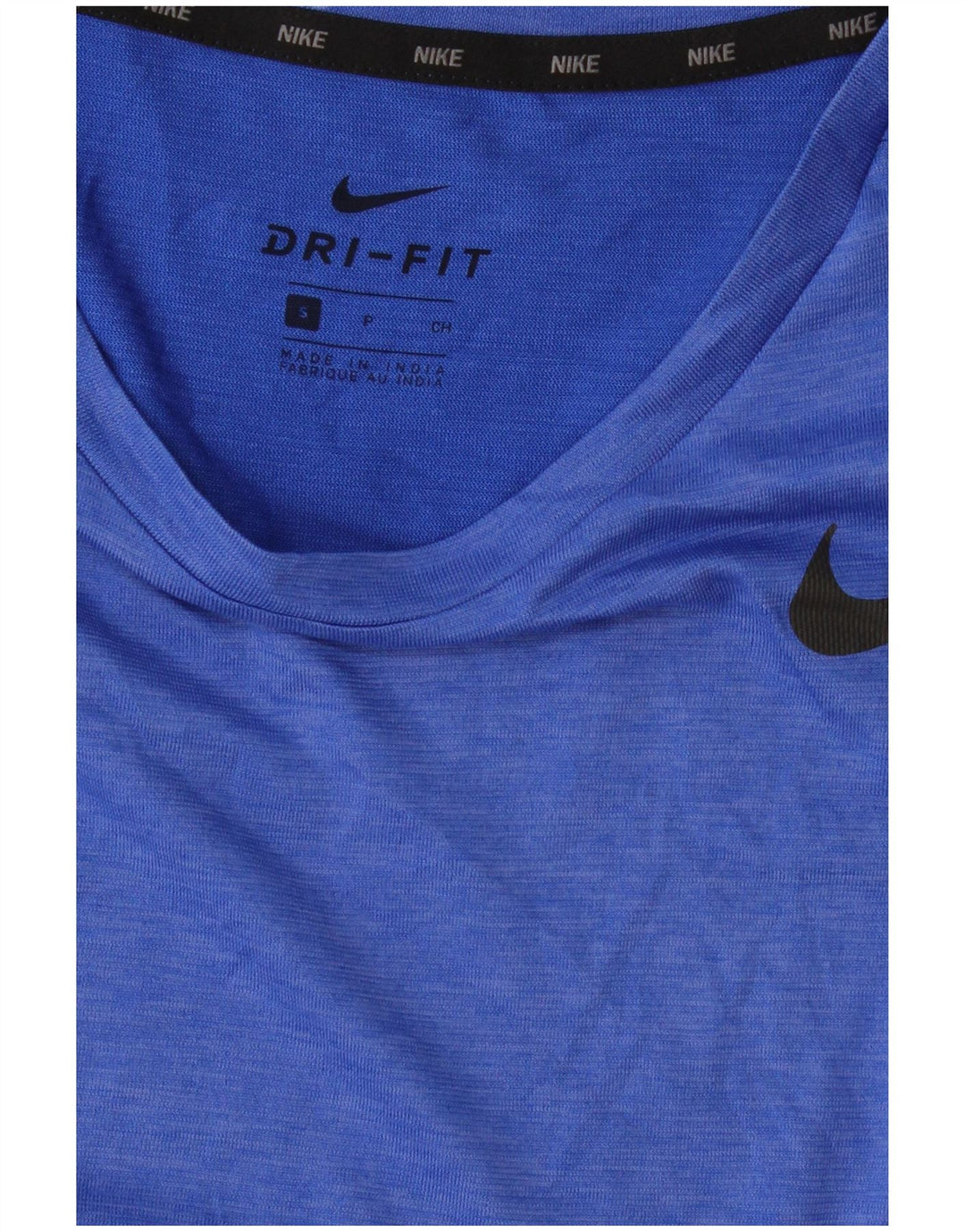 Nike Dri Fit Chaleco para hombre, talla pequeña, azul