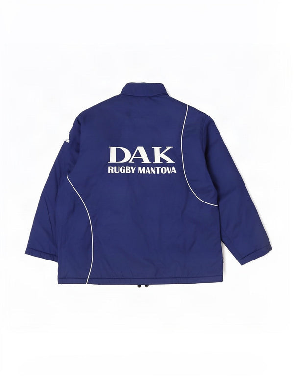Adidas Boys Rugby Mantova Graphic Abrigo acolchado 9-10 años Azul marino