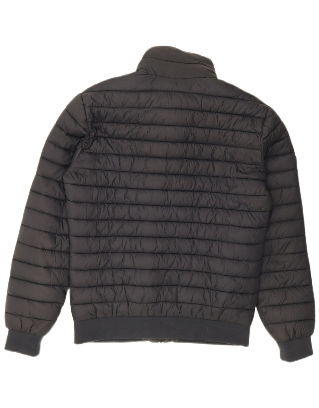 Superdry Chaqueta acolchada para hombre UK 40 Large Nylon azul marino