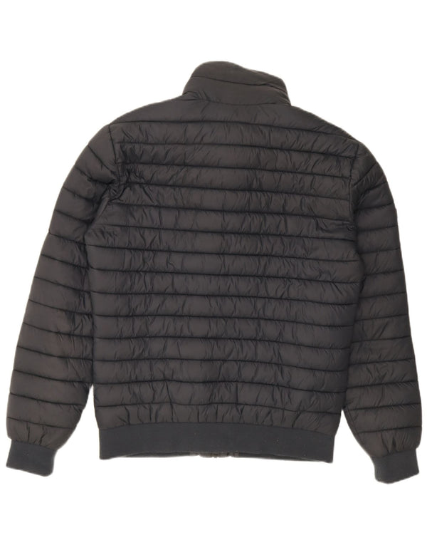 Superdry Chaqueta acolchada para hombre UK 40 Large Nylon azul marino