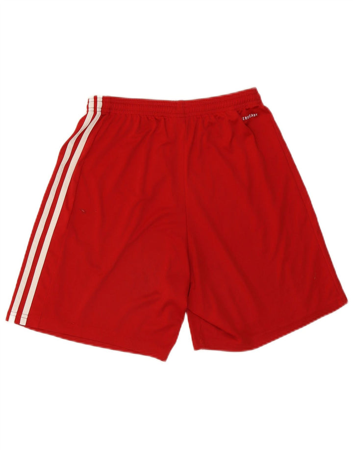 Adidas Mens Climalite Sport Shorts Medio Rojo Poliéster