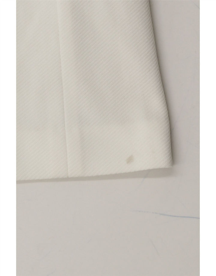 VINTAGE Womens Tennis Skirt IT 48 XL  White Polyester Vintage Vintage and Second-Hand Vintage from Messina Hembry 