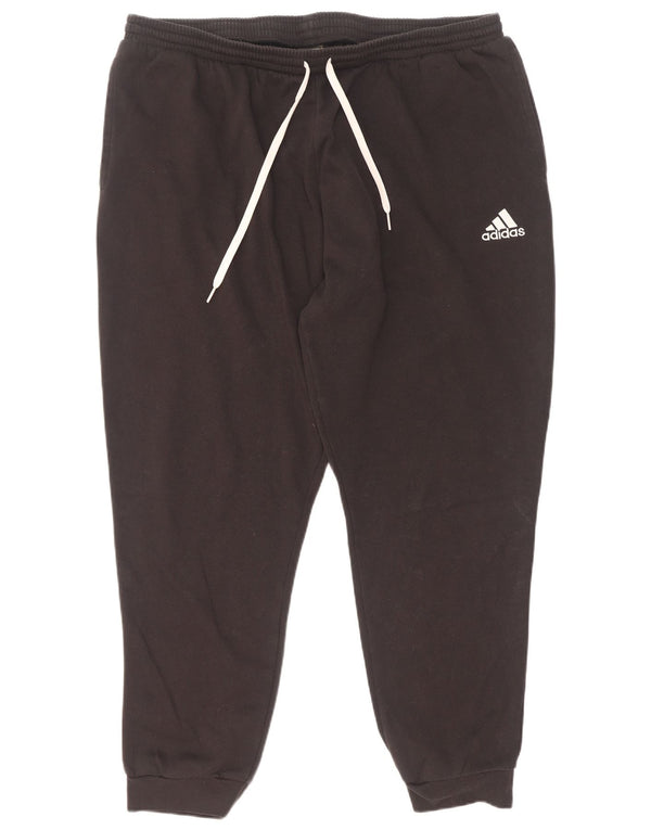 Adidas - Pantalón de chándal para hombre, talla 2XL, algodón negro