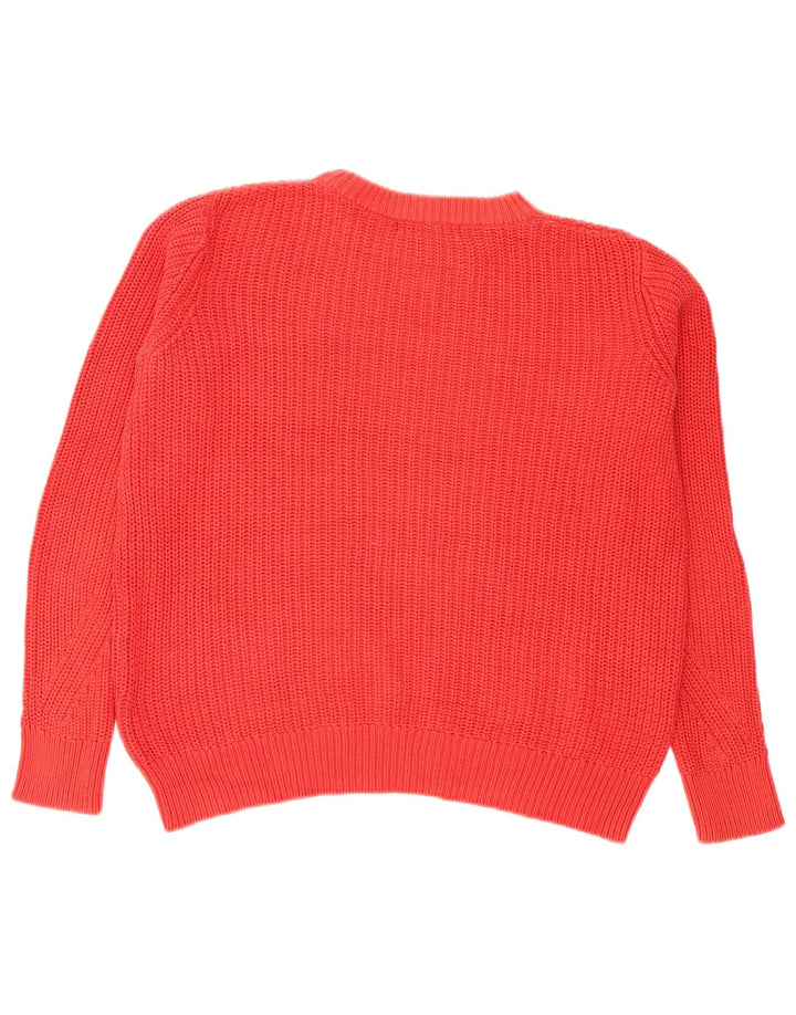 Marks & Spencer - Jersey de cuello redondo para hombre, talla pequeña, algodón rojo