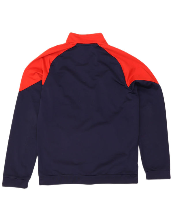 Puma - Chaqueta de chándal con gráfico para niño, 15-16 años, color azul marino