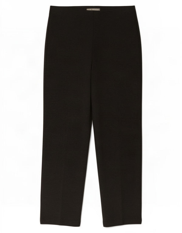 Marks & Spencer Pantalones Casuales Rectos para Mujer UK 12 Medium W30 L28 Gris