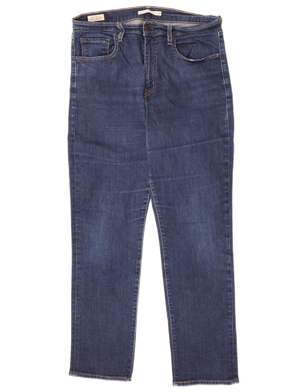 Levi's Vaqueros Rectos De Tiro Alto 724 Para Mujer W32 L30 Algodón Azul