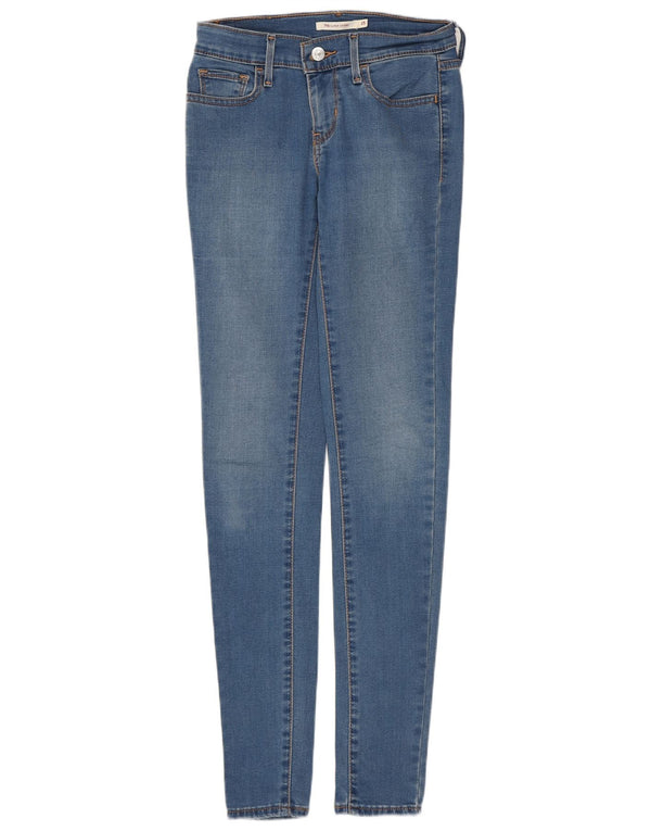 Vaqueros Levi's 710 Super Skinny para mujer W25 L32 Algodón azul