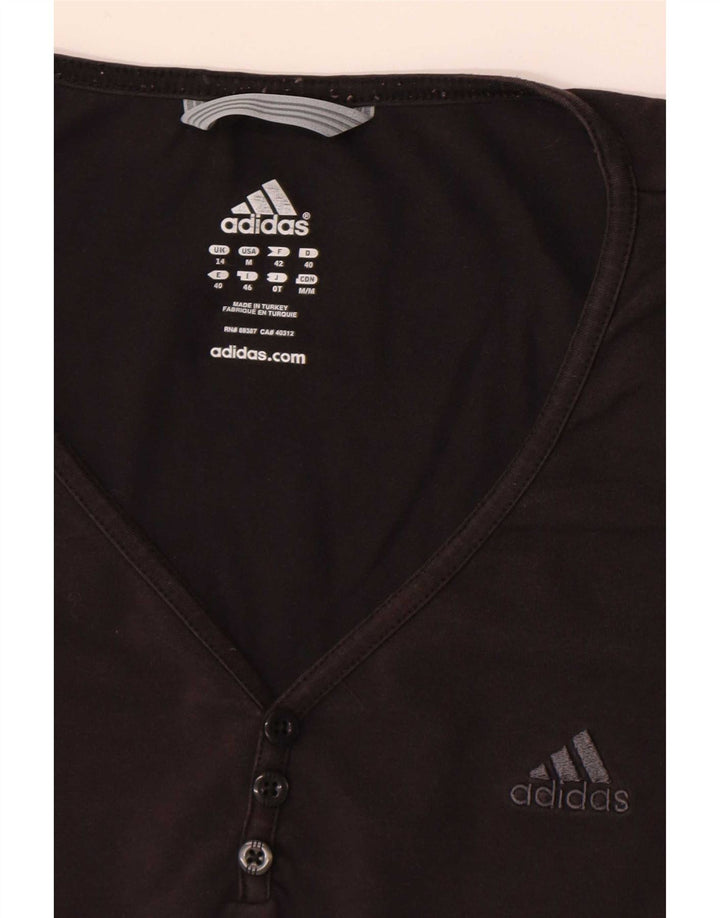 Adidas - Camiseta para mujer, talla 40, talla M, color negro