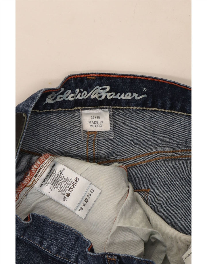Eddie Bauer Vaqueros rectos para hombre W32 L30 Algodón azul