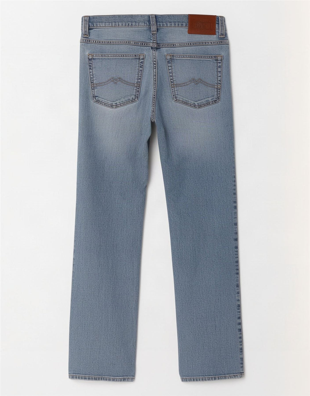 Mustang Vaqueros rectos Tramper para hombre W33 L32 Algodón azul