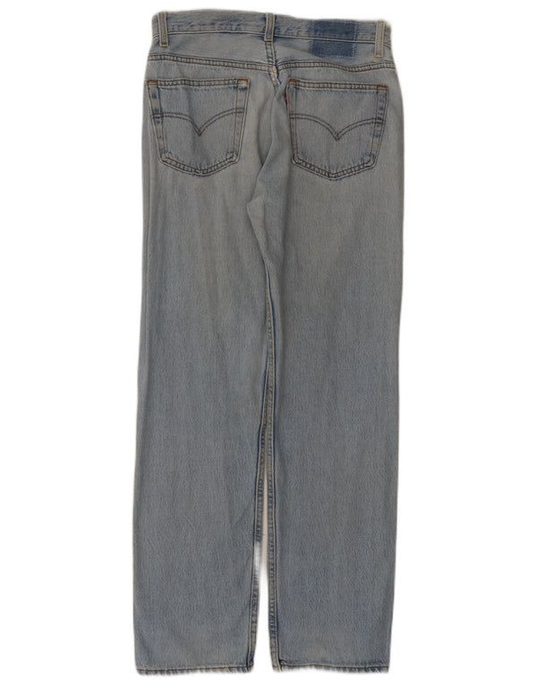 Levi's Hombre 501 Vaqueros Rectos W31 L30 Algodón Azul