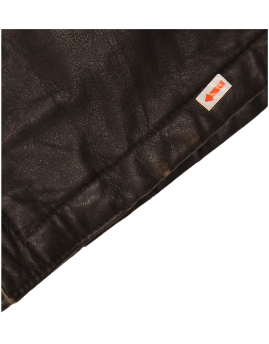 VINTAGE Chaqueta de cuero para hombre IT 54 2XL Cuero marrón