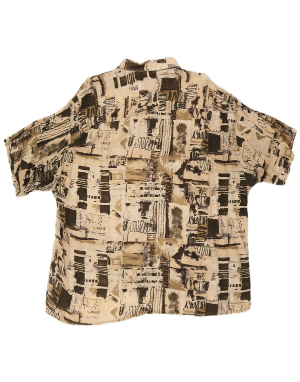 Mc Panthon Camisa Hombre Estampado Abstracto Talla 45/46 2XL Multicolor