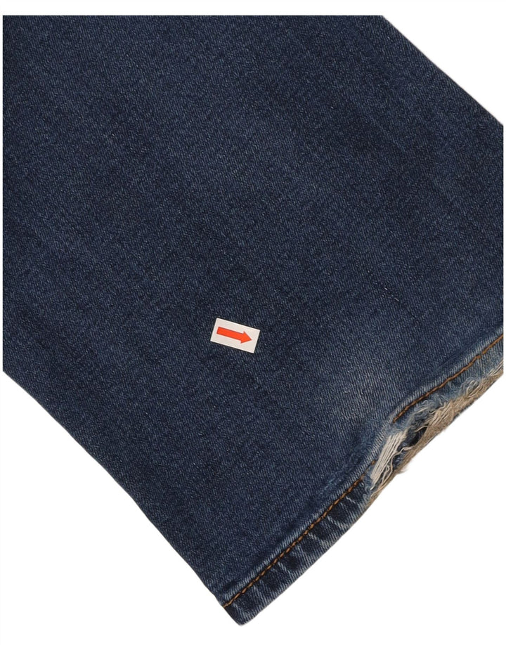 DIESEL Jeans con corte de bota regular con lavado ácido Zatiny para hombre W34 L30 Azul marino