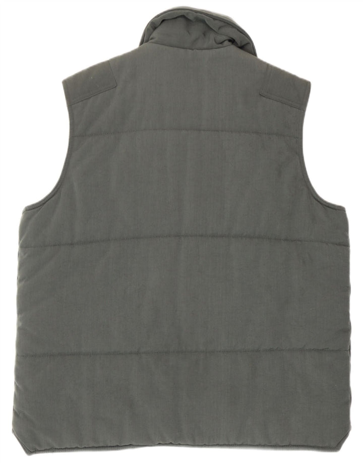 Chaleco acolchado para hombre Levi's UK 40 Large Poliamida verde