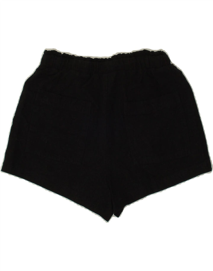 O'NEILL Womens Chino Shorts XS W24 Black Linen Vintage O'Neill and Second-Hand O'Neill from Messina Hembry 
