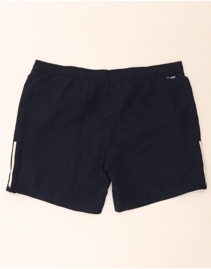 Adidas Mens Climalite Sport Shorts 2XL Azul Marino Poliéster