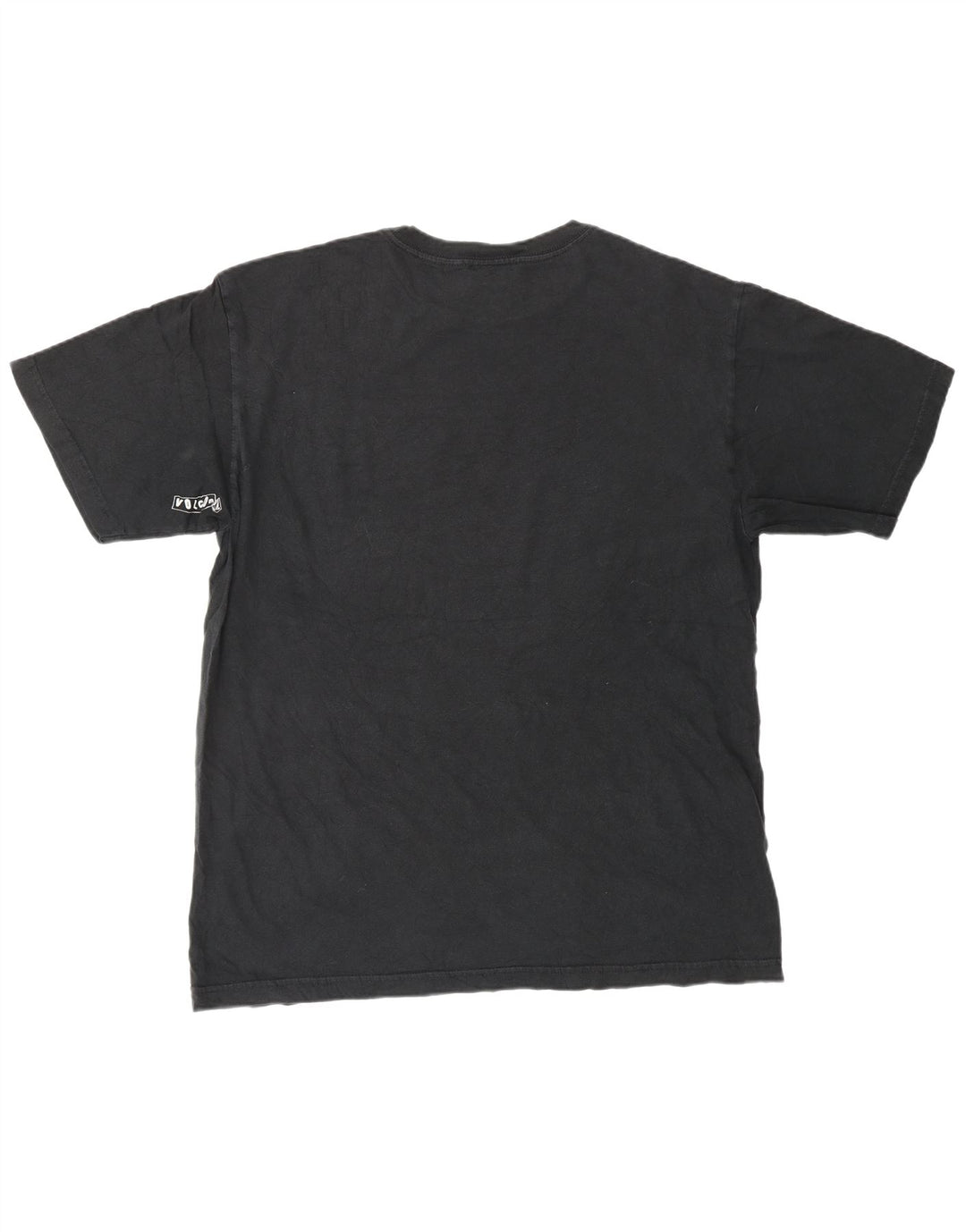 VOLCOM - Camiseta gráfica para hombre, talla grande, color negro