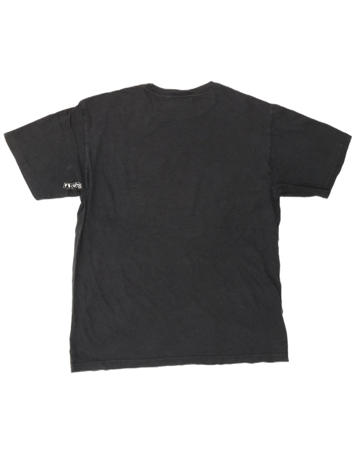 VOLCOM - Camiseta gráfica para hombre, talla grande, color negro