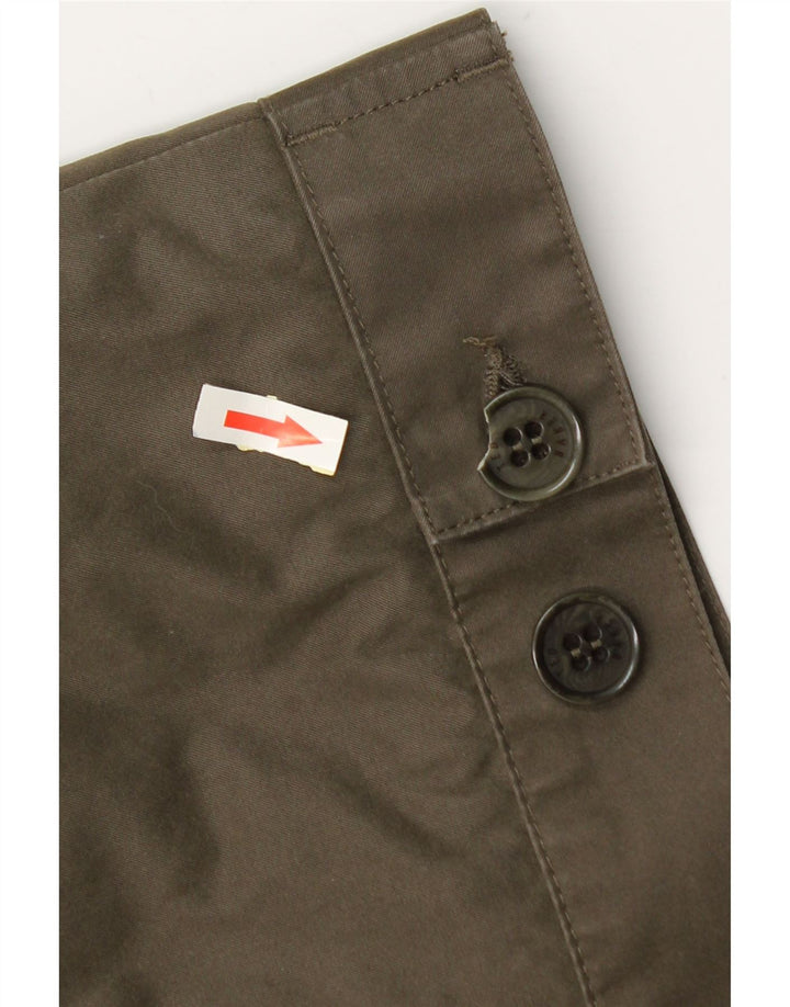 Ted Baker Chaqueta Bomber para Hombre Talla 3 Mediana Algodón Caqui