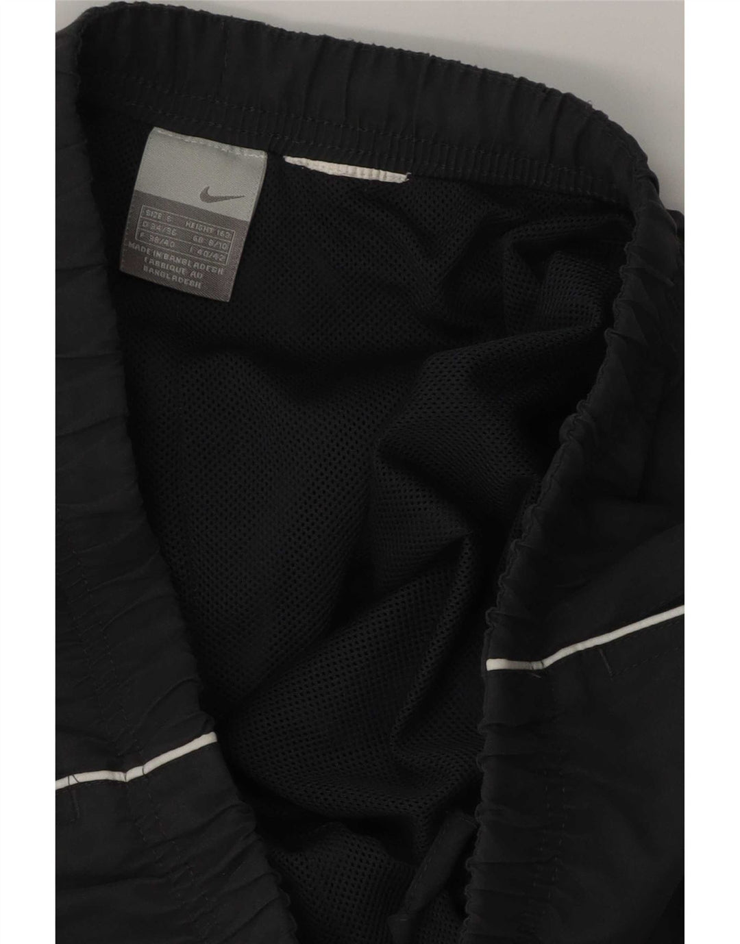 Nike Mujer Chándal Pantalones Joggers UK 8/10 Pequeño Gris Poliéster