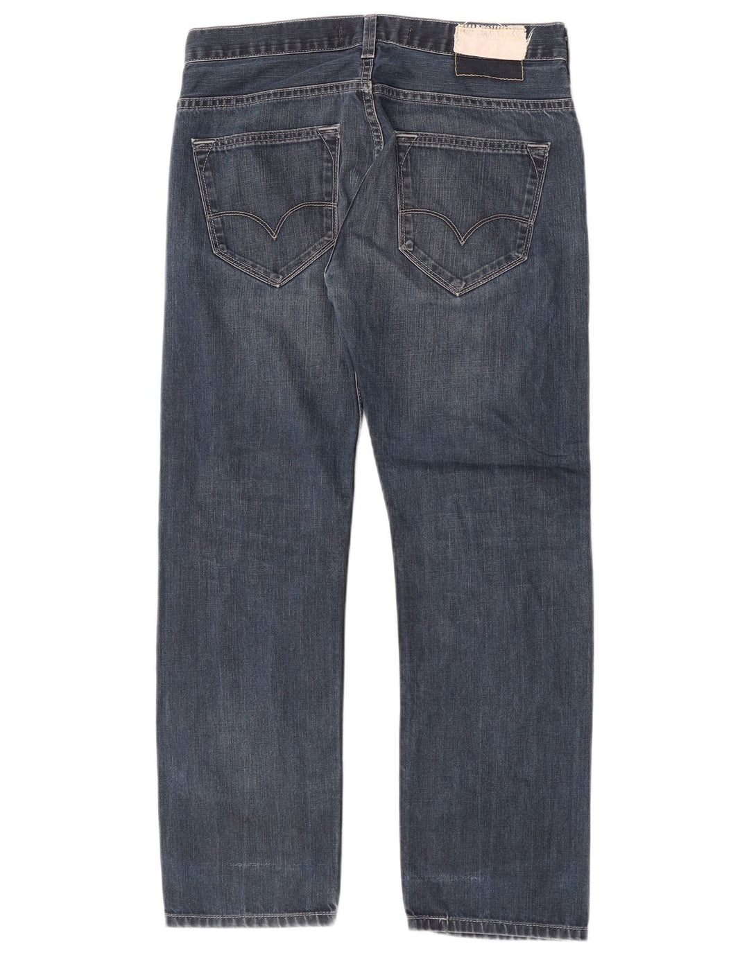 Levi's Hombre 504 Vaqueros Rectos W32 L27 Algodón Azul