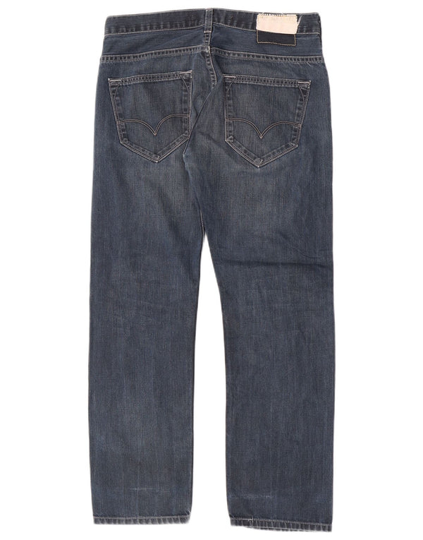 Levi's Hombre 504 Vaqueros Rectos W32 L27 Algodón Azul