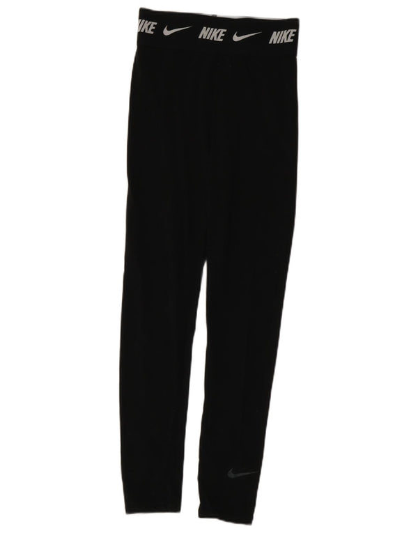 Nike Leggings Dri Fit Graphic para niñas 13-14 años XL Algodón negro