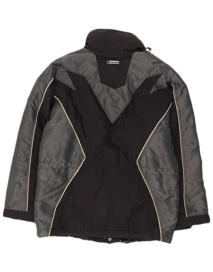 Chaqueta cortavientos gráfica para mujer Invicta UK 44 Large Black Colourblock