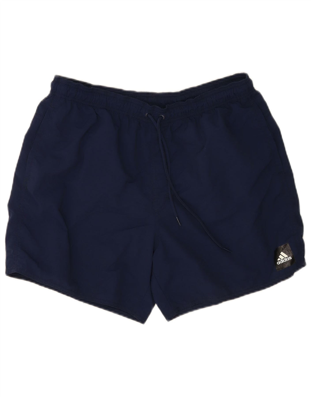 Adidas - Pantalones cortos deportivos para hombre, talla grande, poliéster, color azul marino