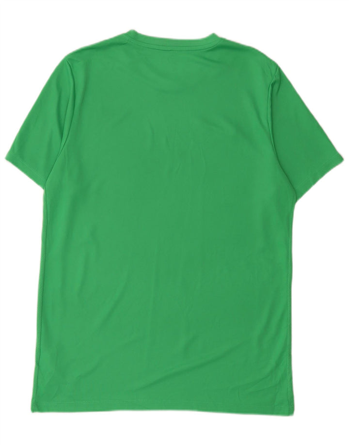 Nike - Camiseta Dri Fit para hombre, talla grande, poliéster verde