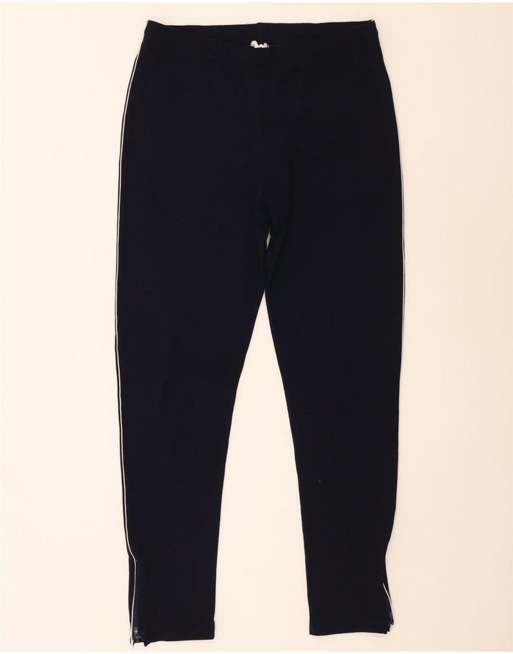 Marks & Spencer Pantalones de chándal para mujer UK 44 Large Azul marino Poliamida
