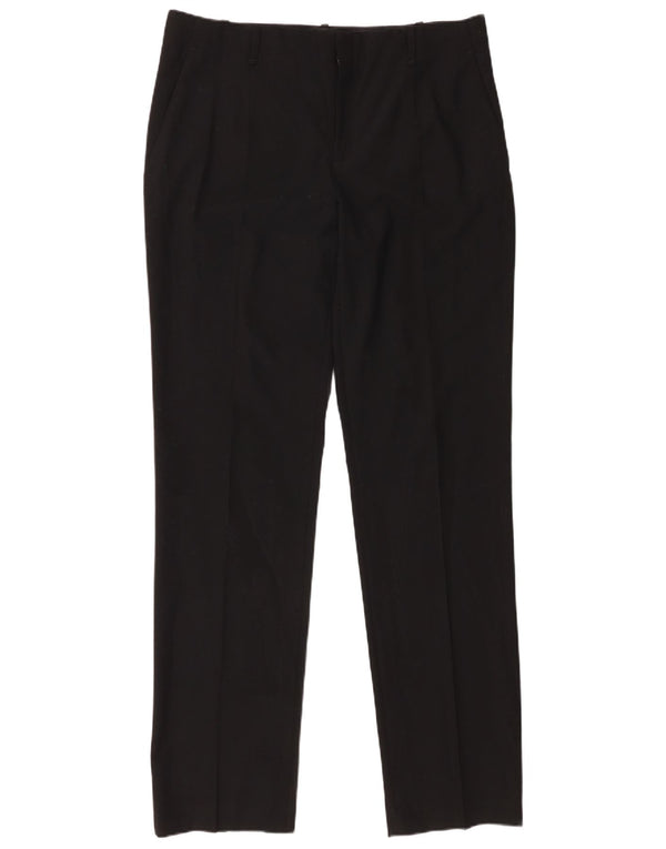 Zara Mujer Pantalones Casuales Pegged EU 44 XL W34 L34 Negro