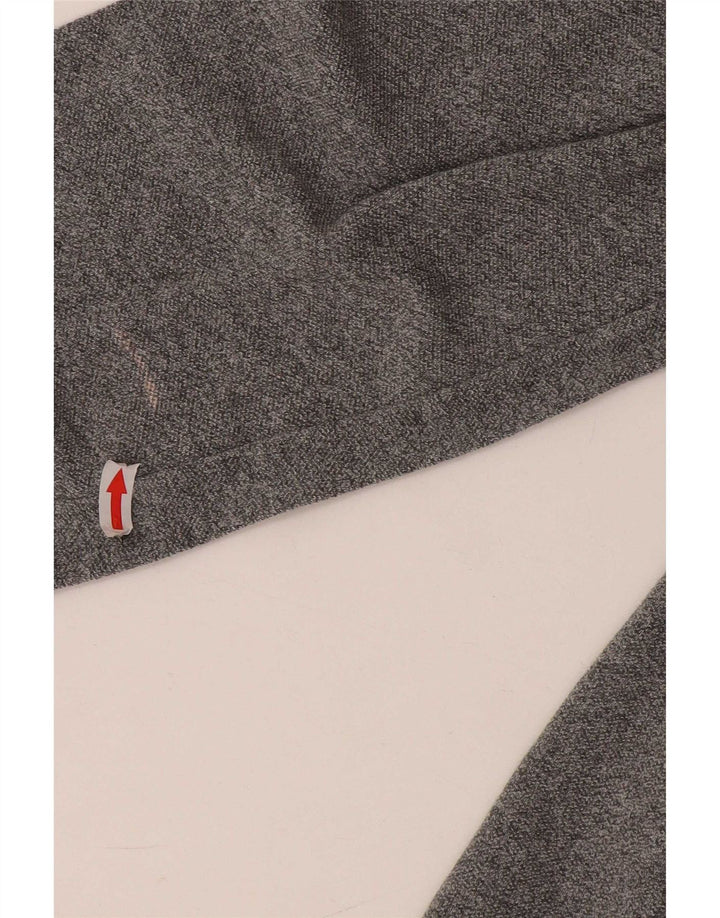 Lacoste Polo de manga larga para hombre talla 4 algodón gris medio