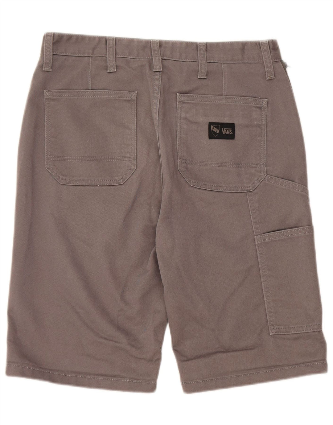 Shorts Cargo Hombre Vans W30 Algodón Gris Medio