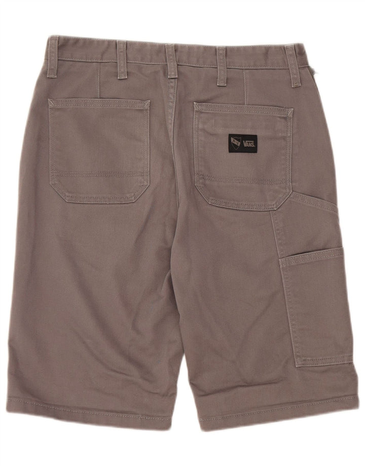 Shorts Cargo Hombre Vans W30 Algodón Gris Medio