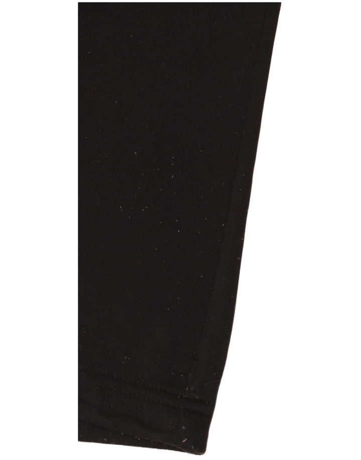 Adidas Pantalones de chándal para hombre UK 38/40 Medium Negro Poliéster